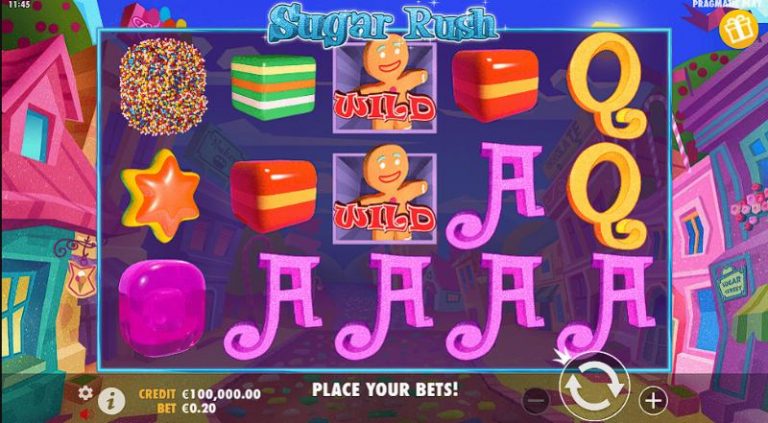 Сладкий азарт с игровым автоматом Sugar Rush